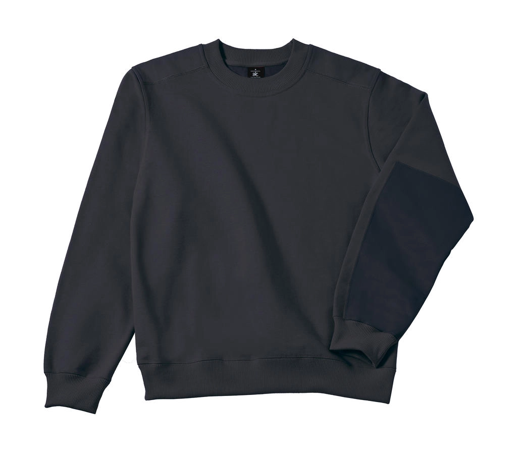 Workwear Sweater - WUC20 zum Besticken und Bedrucken in der Farbe Dark Grey mit Ihren Logo, Schriftzug oder Motiv.
