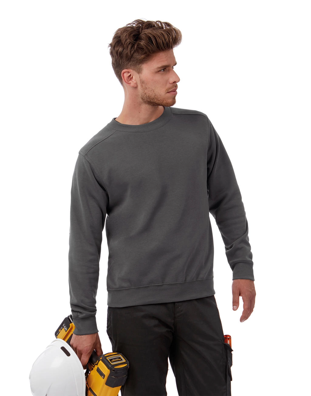 Workwear Sweater - WUC20 zum Besticken und Bedrucken mit Ihren Logo, Schriftzug oder Motiv.