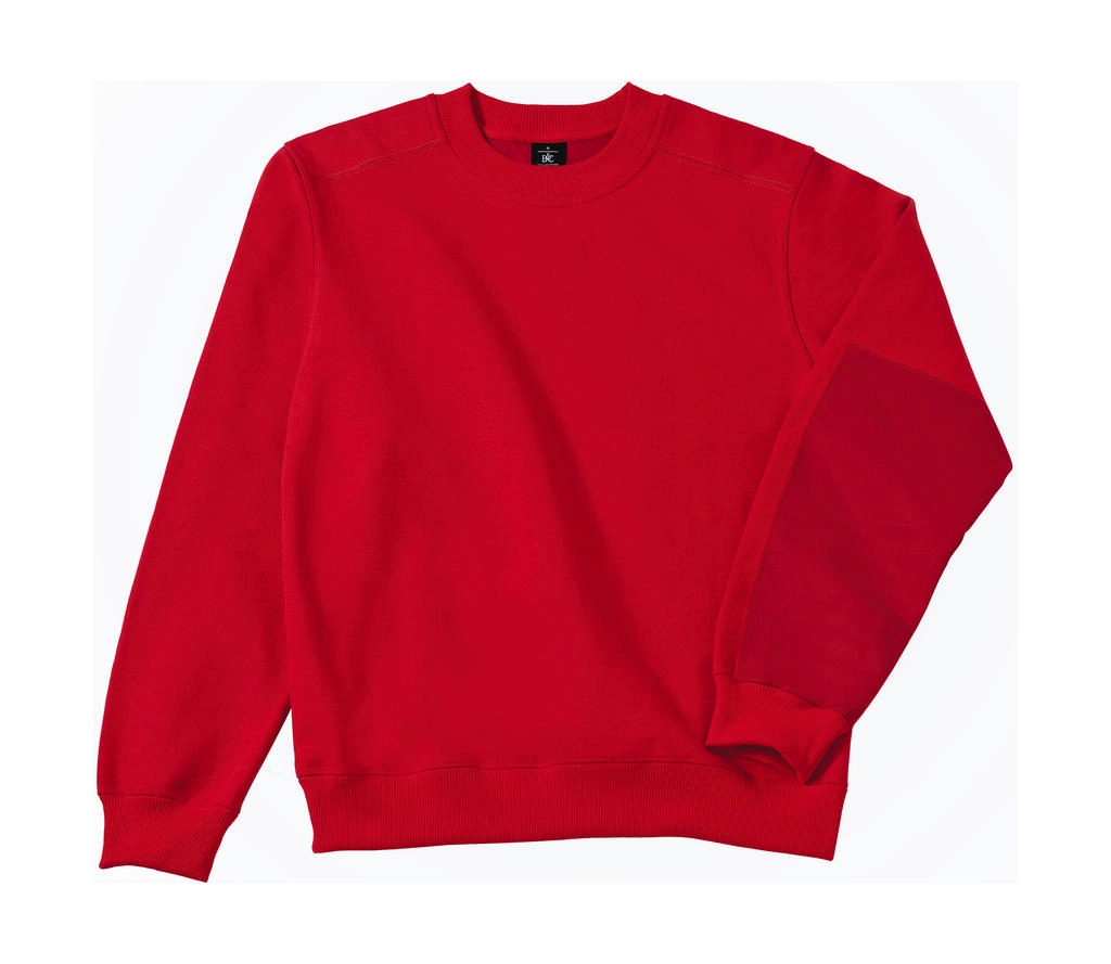Workwear Sweater - WUC20 zum Besticken und Bedrucken in der Farbe Red mit Ihren Logo, Schriftzug oder Motiv.