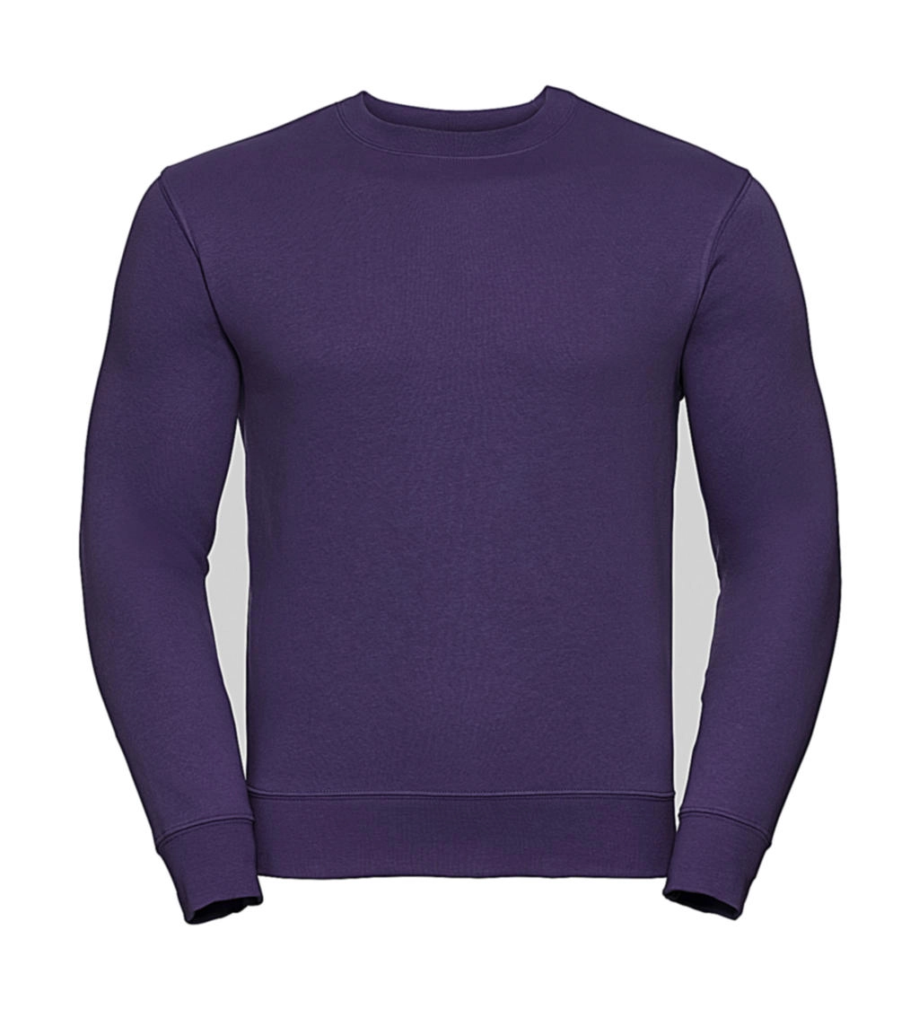 The Authentic Sweat zum Besticken und Bedrucken in der Farbe Purple mit Ihren Logo, Schriftzug oder Motiv.