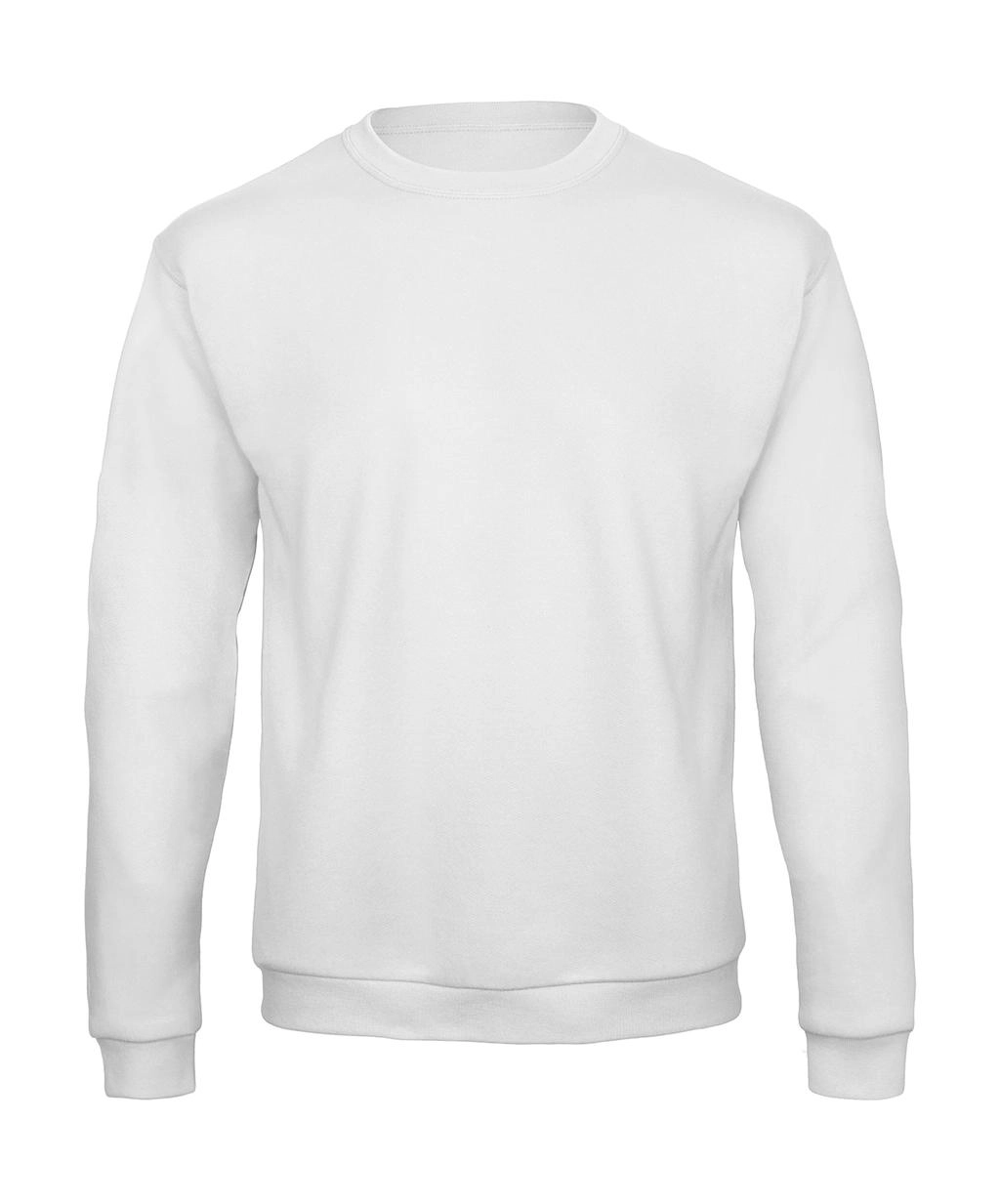 ID.202 50/50 Sweatshirt Unisex zum Besticken und Bedrucken in der Farbe White mit Ihren Logo, Schriftzug oder Motiv.