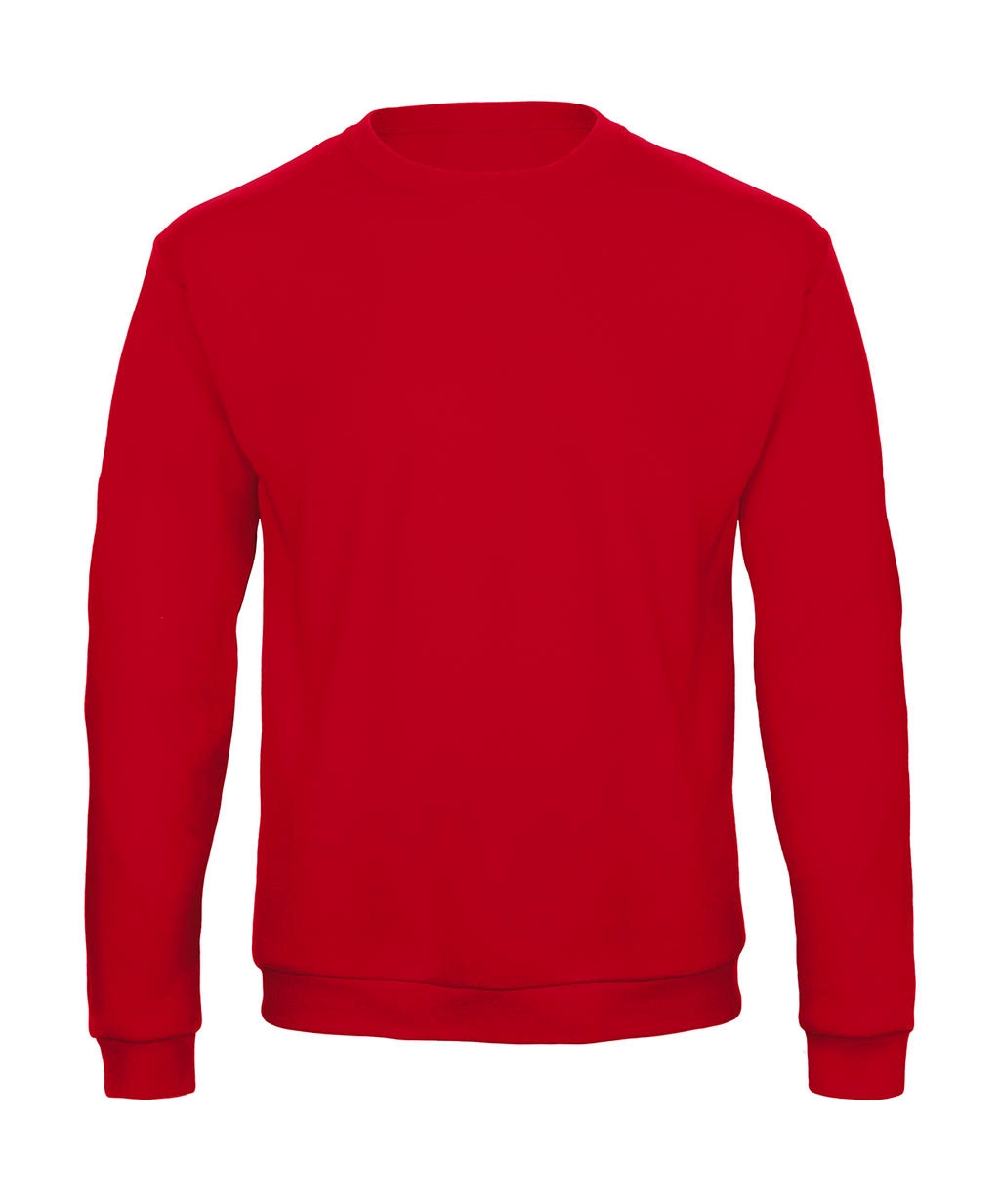 ID.202 50/50 Sweatshirt Unisex zum Besticken und Bedrucken in der Farbe Red mit Ihren Logo, Schriftzug oder Motiv.