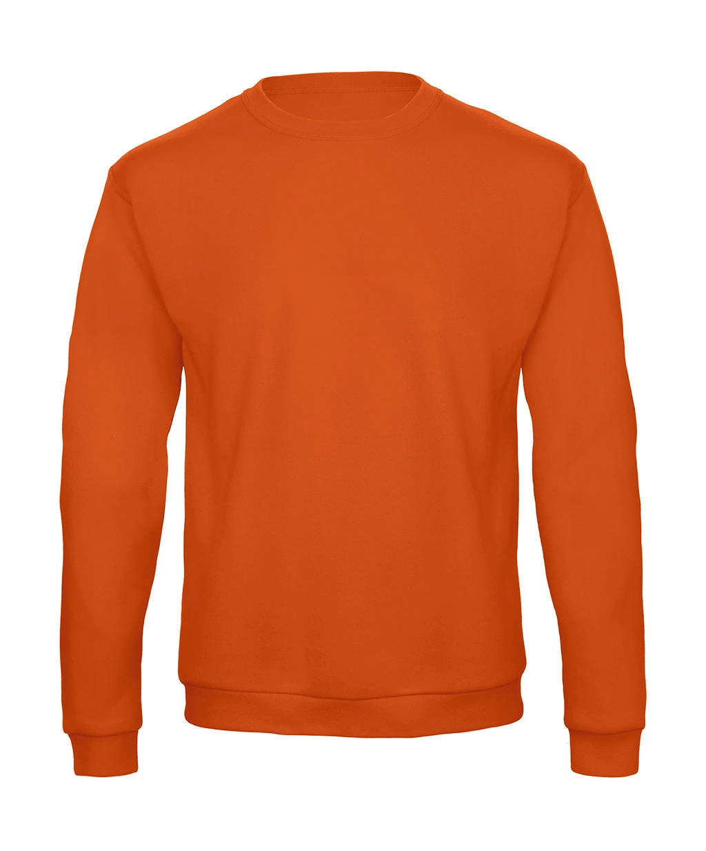 ID.202 50/50 Sweatshirt Unisex zum Besticken und Bedrucken in der Farbe Pumpkin Orange mit Ihren Logo, Schriftzug oder Motiv.