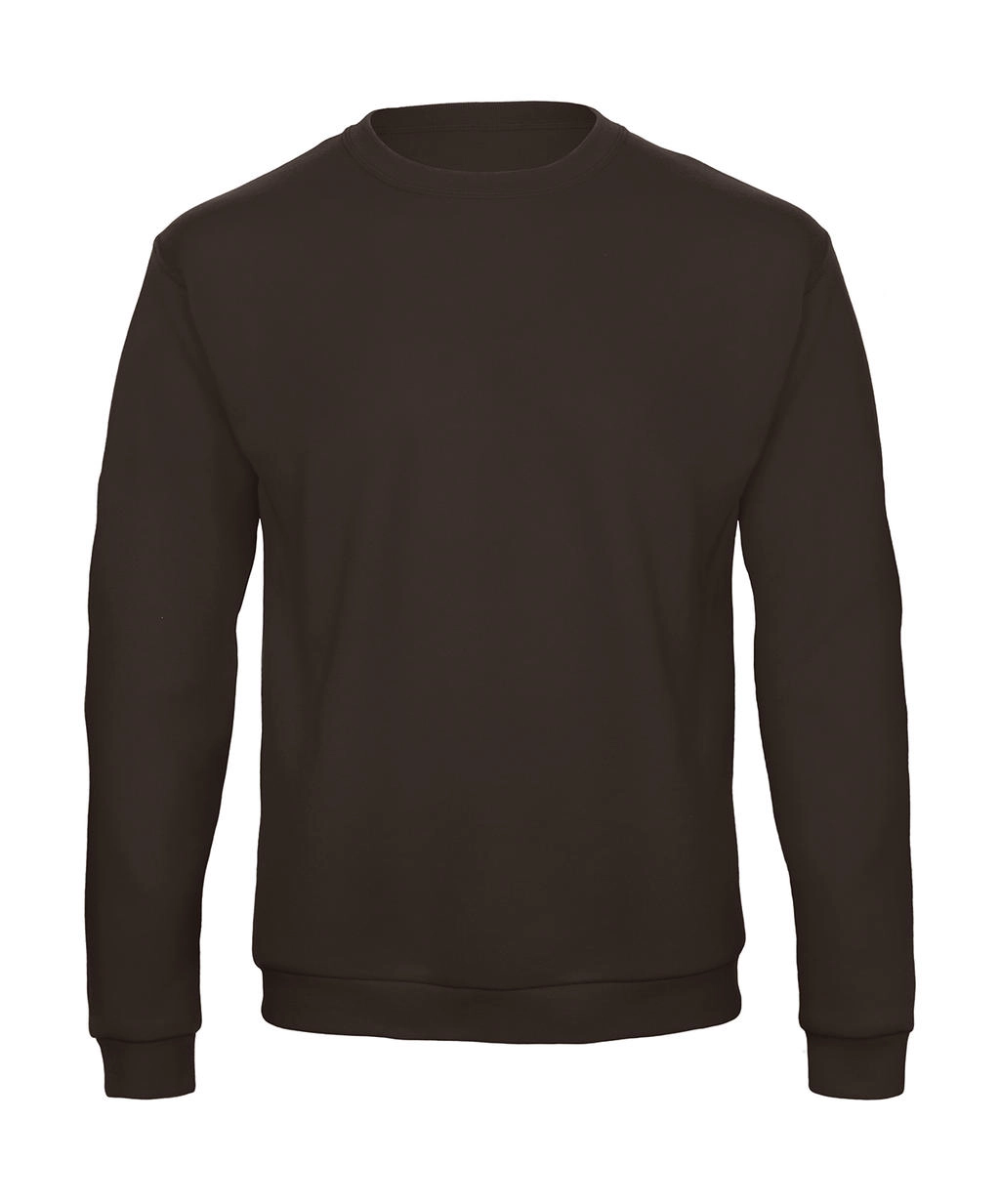 ID.202 50/50 Sweatshirt Unisex zum Besticken und Bedrucken in der Farbe Brown mit Ihren Logo, Schriftzug oder Motiv.
