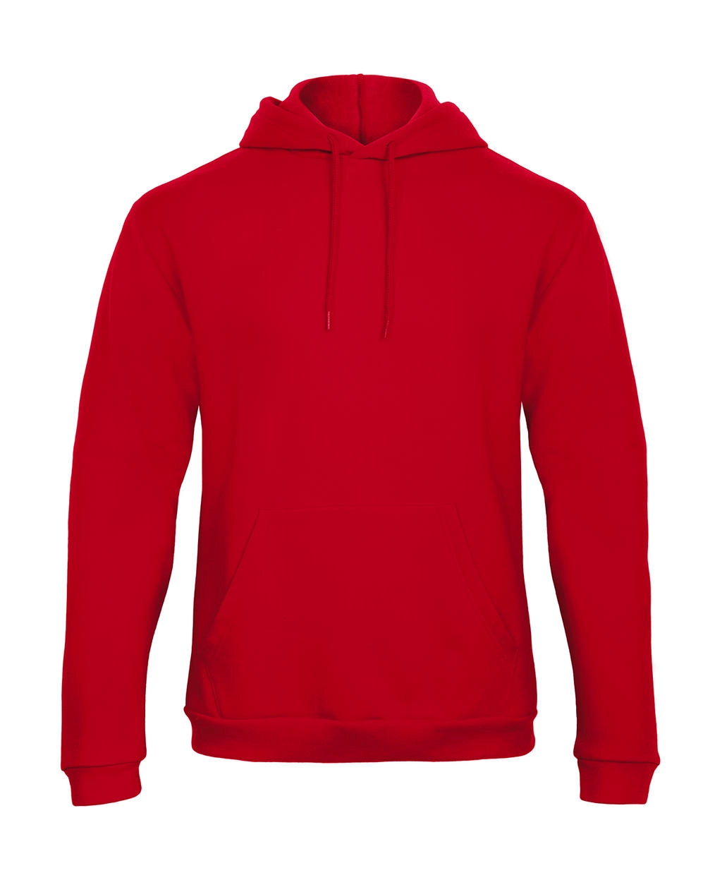 ID.203 50/50 Hooded Sweatshirt Unisex  zum Besticken und Bedrucken in der Farbe Red mit Ihren Logo, Schriftzug oder Motiv.