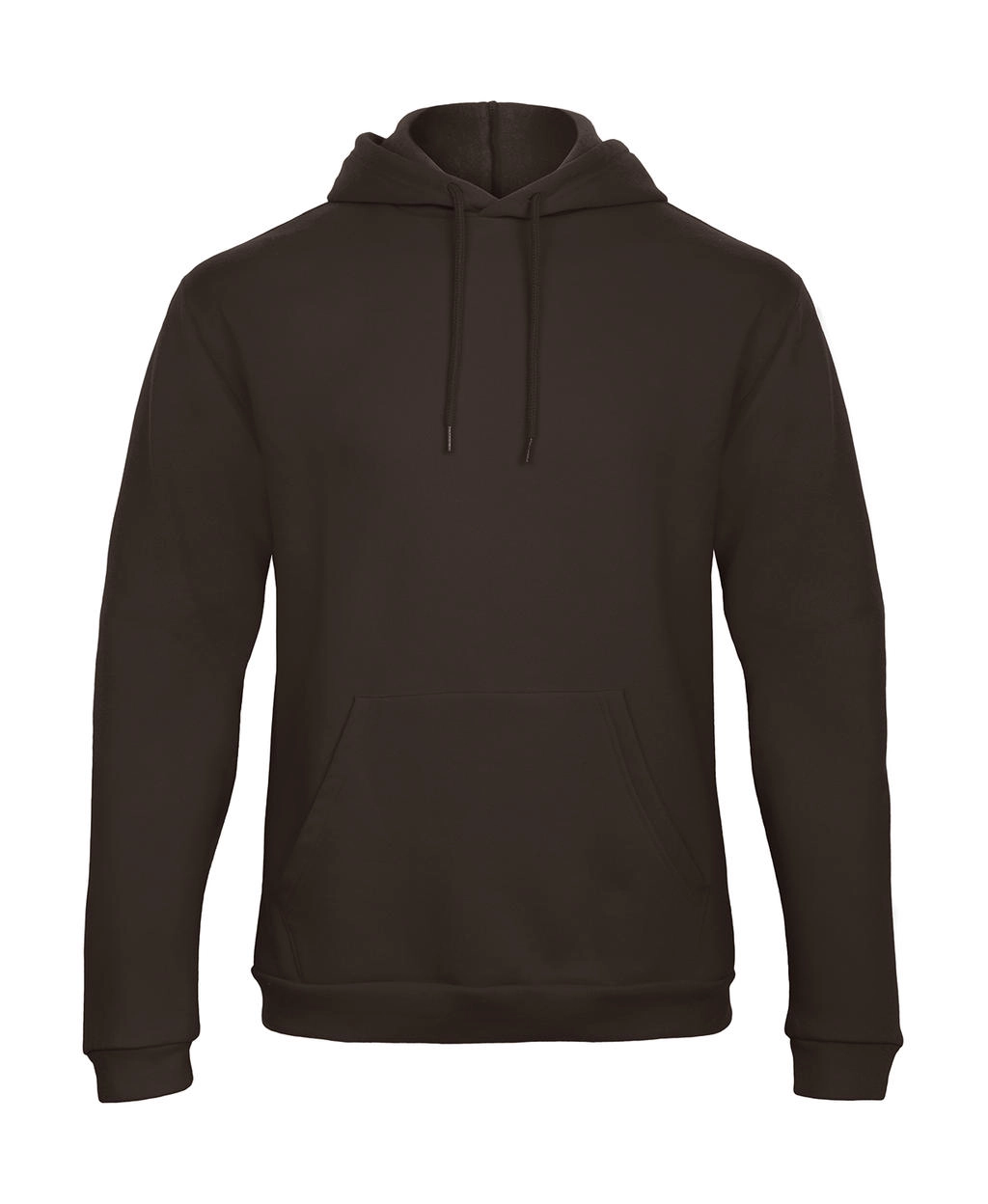 ID.203 50/50 Hooded Sweatshirt Unisex  zum Besticken und Bedrucken in der Farbe Brown mit Ihren Logo, Schriftzug oder Motiv.