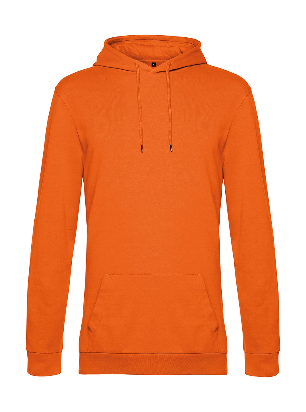 #Hoodie French Terry zum Besticken und Bedrucken in der Farbe Pure Orange mit Ihren Logo, Schriftzug oder Motiv.