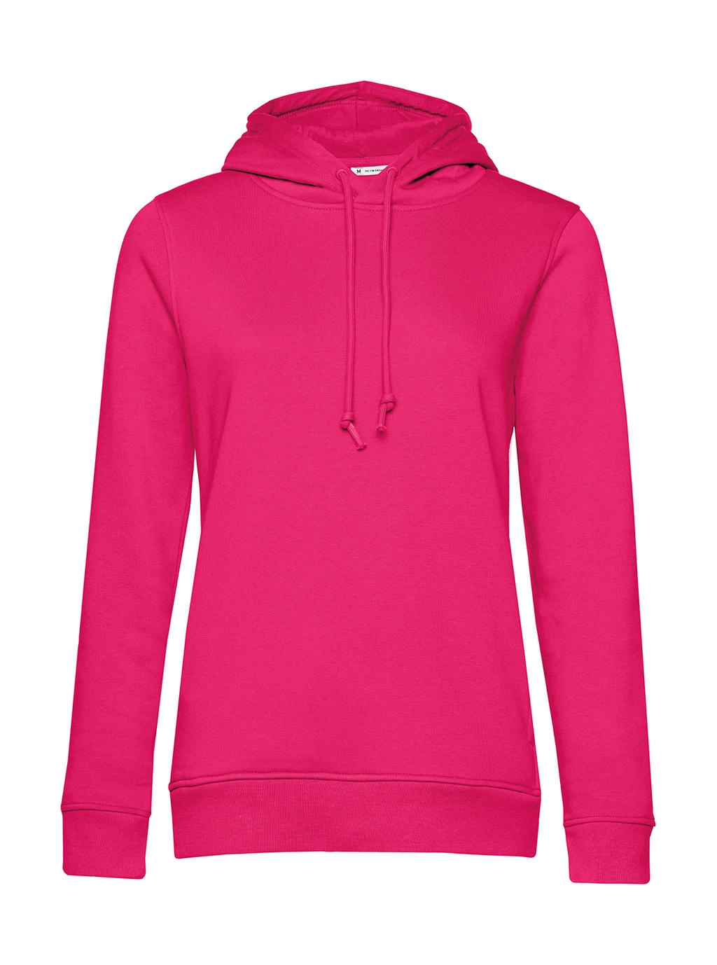 Organic Inspire Hooded /women_° zum Besticken und Bedrucken in der Farbe Magenta Pink mit Ihren Logo, Schriftzug oder Motiv.