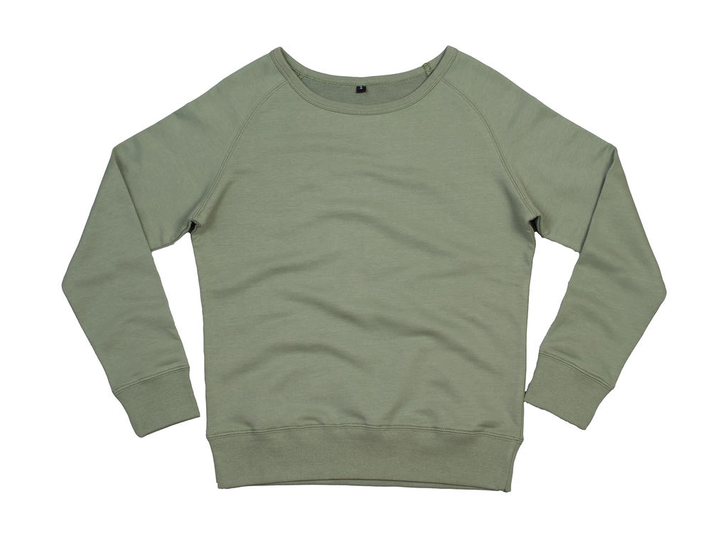 Women`s Favourite Sweatshirt zum Besticken und Bedrucken in der Farbe Soft Olive mit Ihren Logo, Schriftzug oder Motiv.