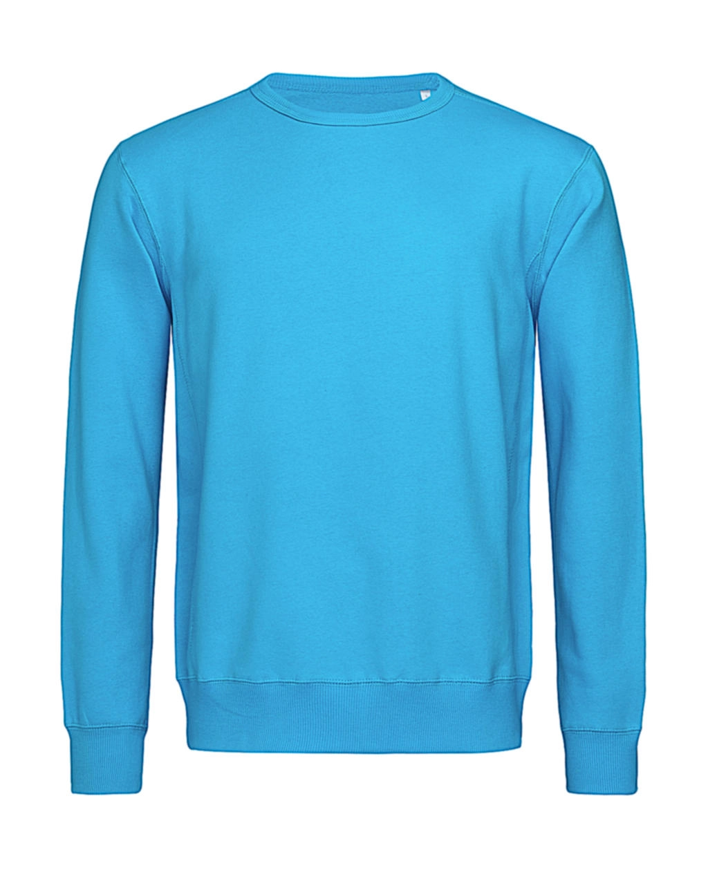 Sweatshirt Select zum Besticken und Bedrucken in der Farbe Hawaii Blue mit Ihren Logo, Schriftzug oder Motiv.