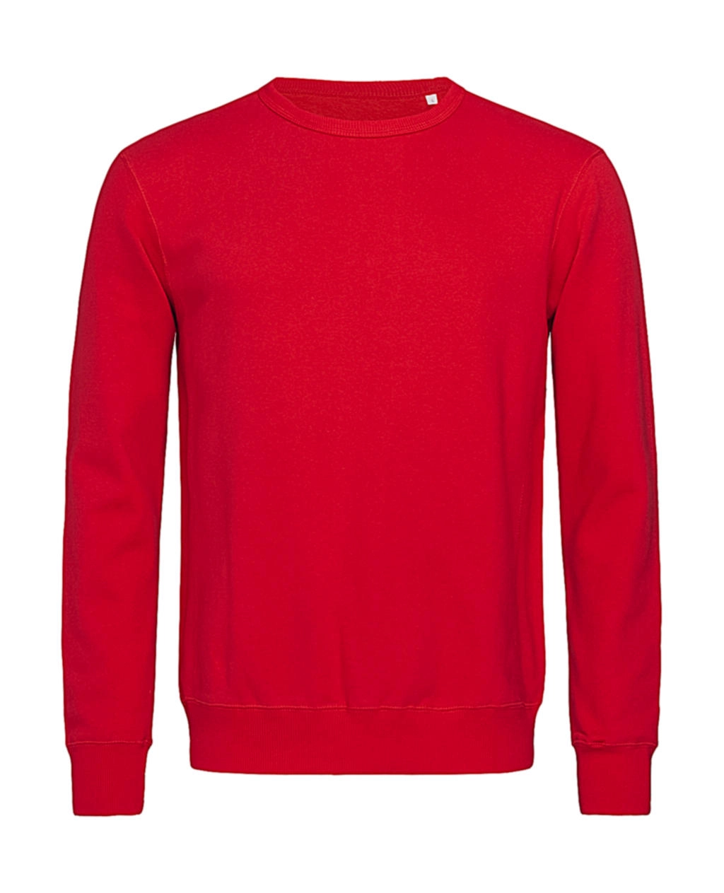 Sweatshirt Select zum Besticken und Bedrucken in der Farbe Crimson Red mit Ihren Logo, Schriftzug oder Motiv.