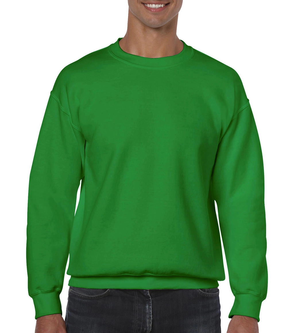 Heavy Blend Adult Crewneck Sweat zum Besticken und Bedrucken in der Farbe Irish Green mit Ihren Logo, Schriftzug oder Motiv.