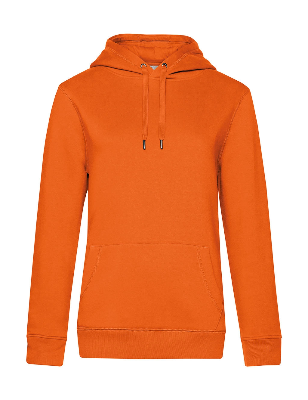 QUEEN Hooded_° zum Besticken und Bedrucken in der Farbe Pure Orange mit Ihren Logo, Schriftzug oder Motiv.