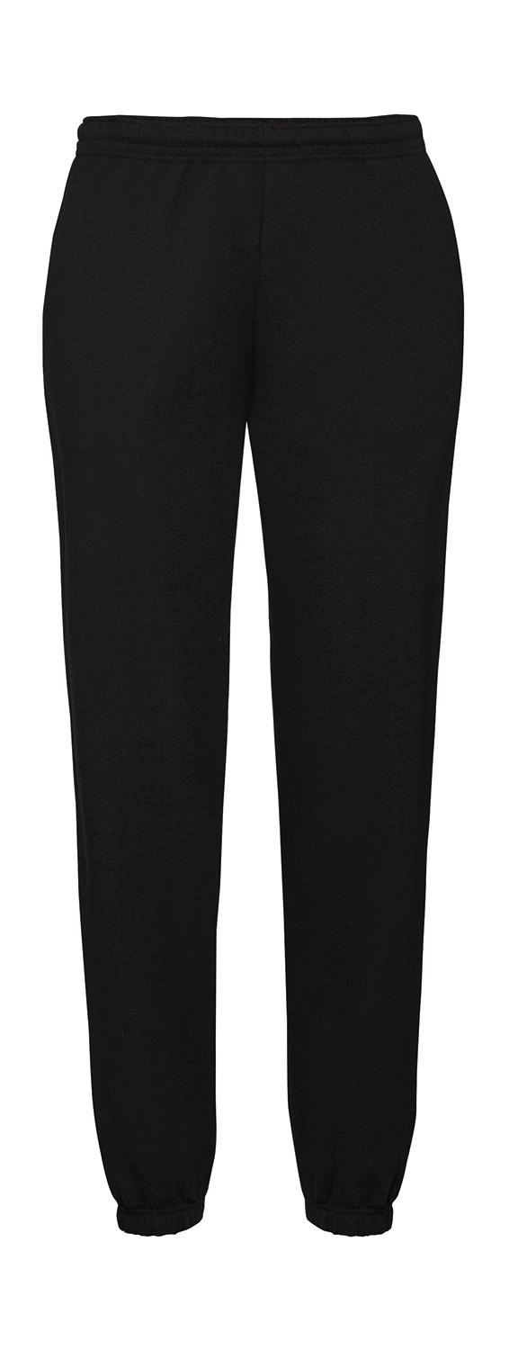 Classic Elasticated Cuff Jog Pants zum Besticken und Bedrucken in der Farbe Black mit Ihren Logo, Schriftzug oder Motiv.