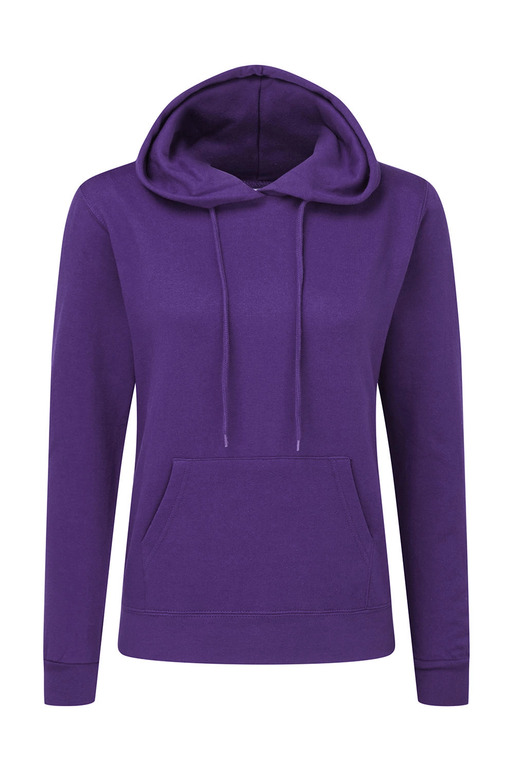 Hooded Sweatshirt Women zum Besticken und Bedrucken in der Farbe Purple mit Ihren Logo, Schriftzug oder Motiv.