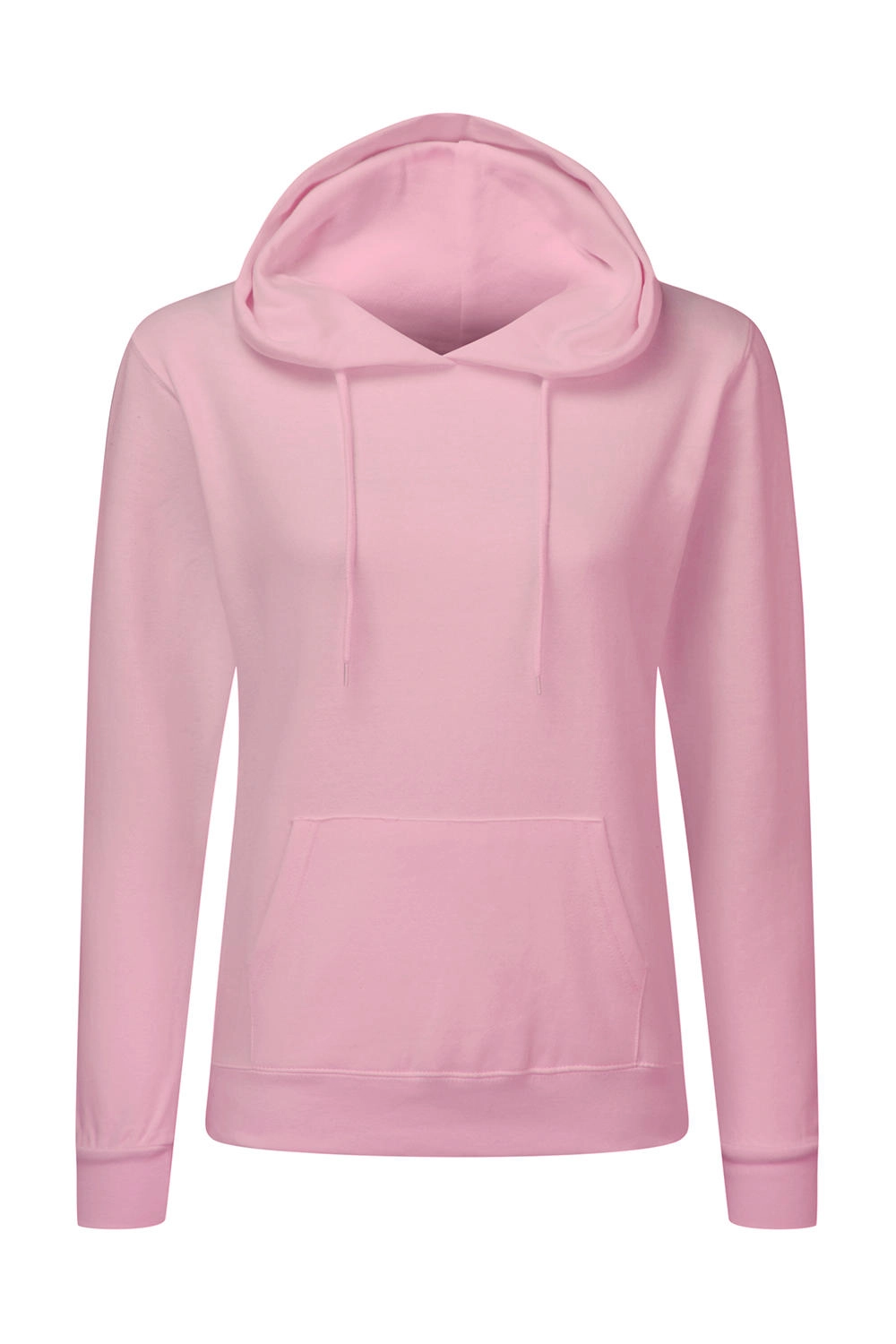 Hooded Sweatshirt Women zum Besticken und Bedrucken in der Farbe Pink mit Ihren Logo, Schriftzug oder Motiv.