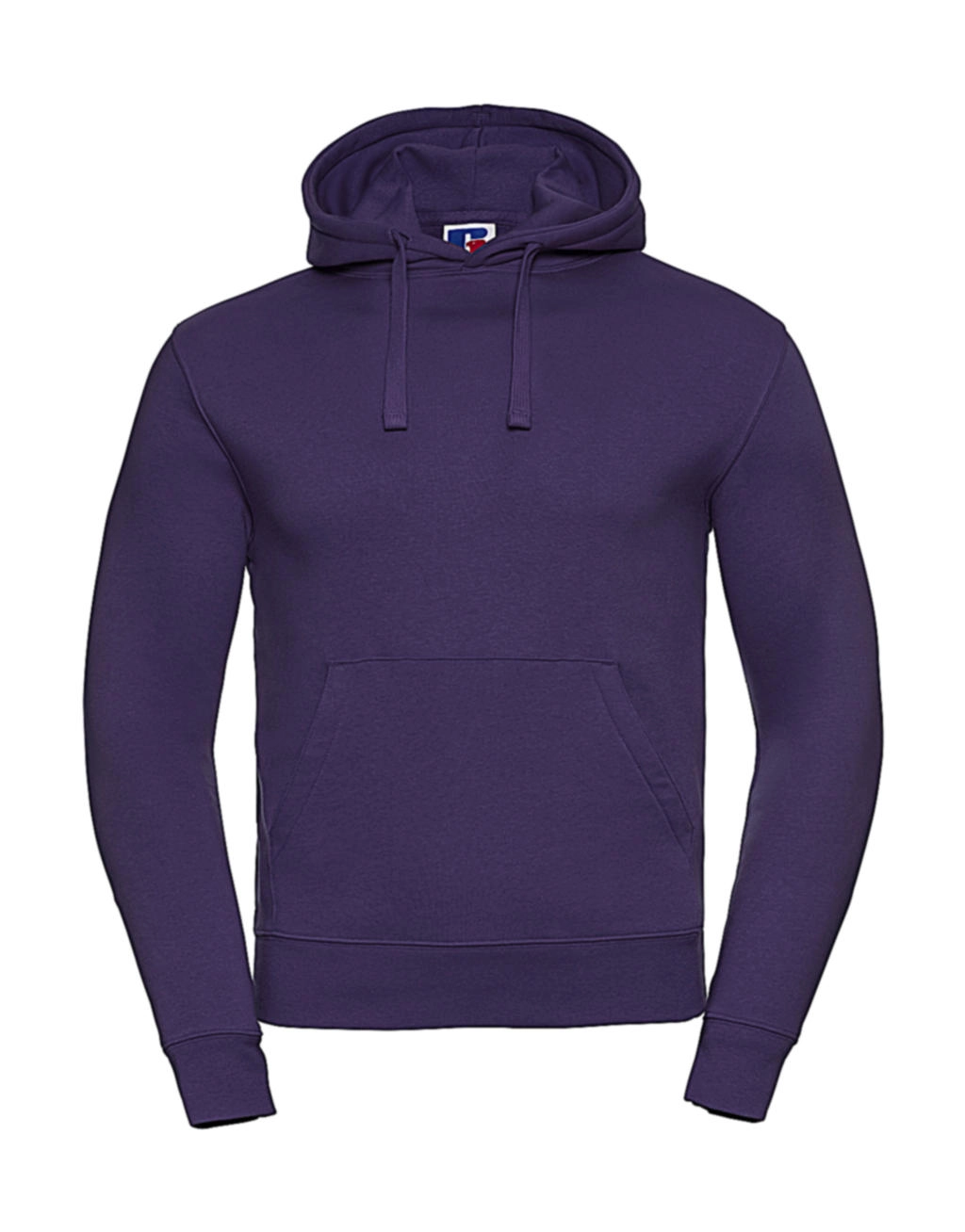 Men`s Authentic Hooded Sweat zum Besticken und Bedrucken in der Farbe Purple mit Ihren Logo, Schriftzug oder Motiv.