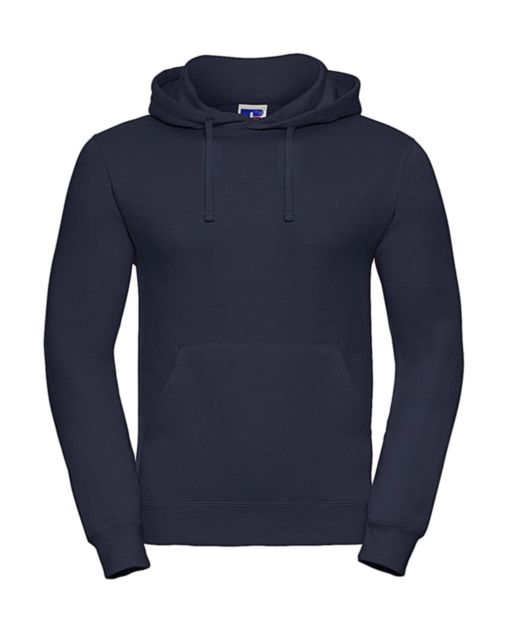 Hooded Sweatshirt zum Besticken und Bedrucken in der Farbe French Navy mit Ihren Logo, Schriftzug oder Motiv.