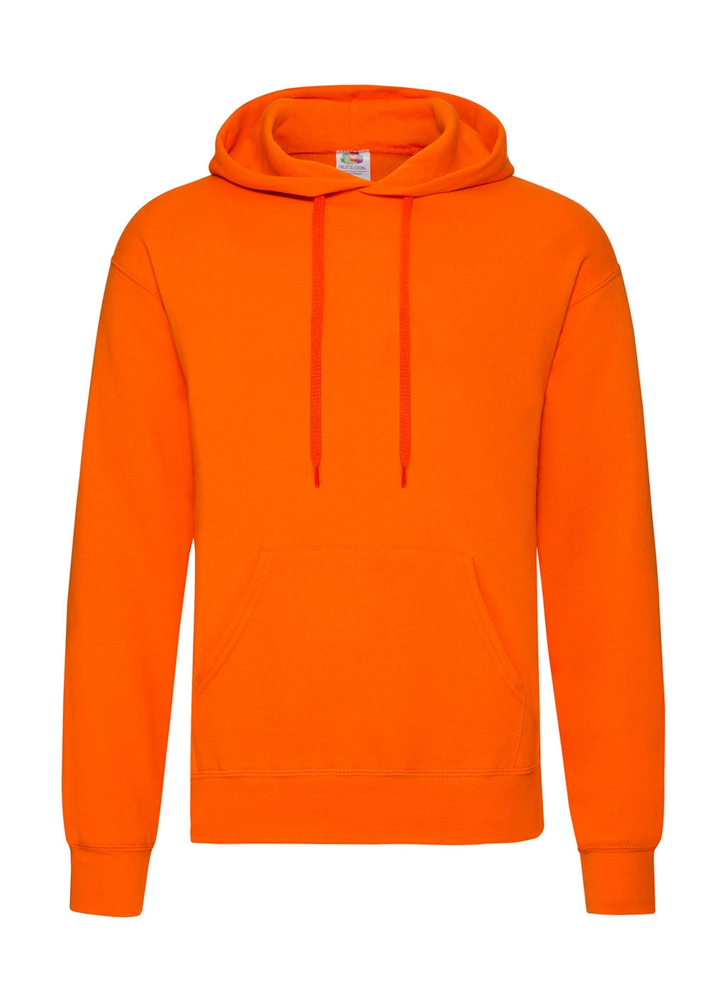 Classic Hooded Sweat zum Besticken und Bedrucken in der Farbe Orange mit Ihren Logo, Schriftzug oder Motiv.