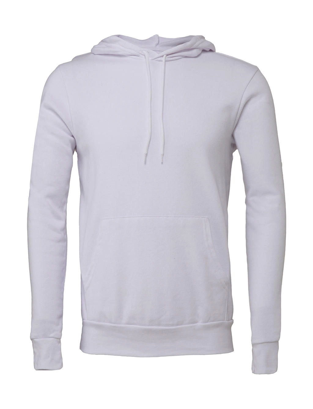 Unisex Poly-Cotton Pullover Hoodie zum Besticken und Bedrucken in der Farbe White mit Ihren Logo, Schriftzug oder Motiv.