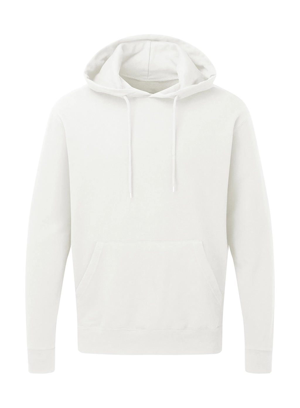 Hooded Sweatshirt Men zum Besticken und Bedrucken in der Farbe Snowwhite mit Ihren Logo, Schriftzug oder Motiv.