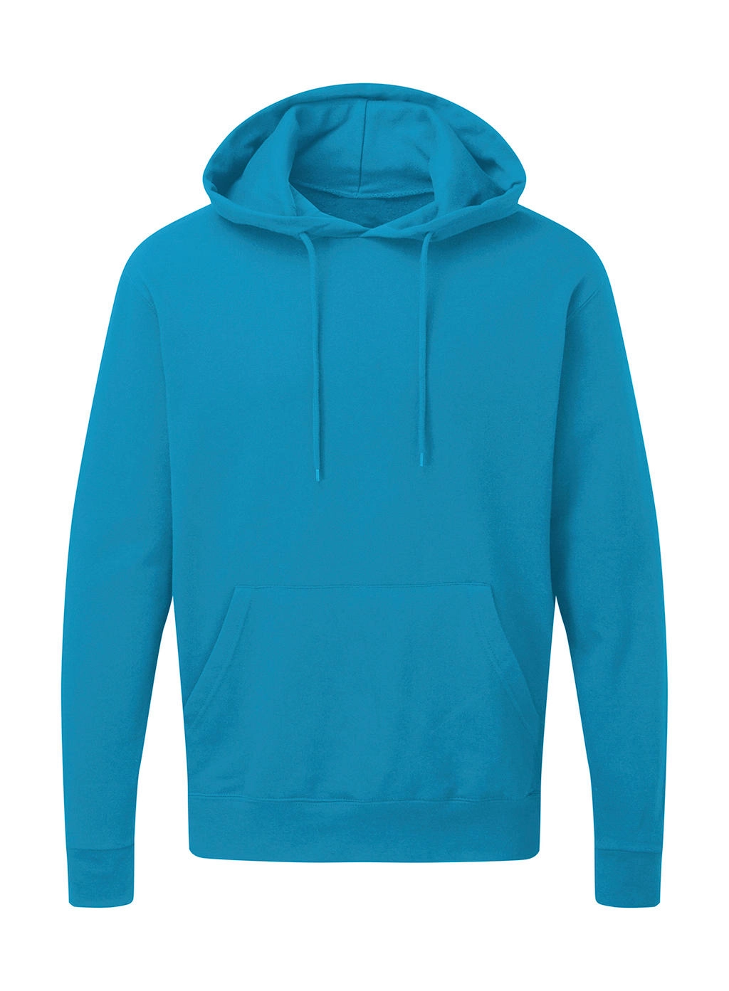 Hooded Sweatshirt Men zum Besticken und Bedrucken in der Farbe Turquoise mit Ihren Logo, Schriftzug oder Motiv.