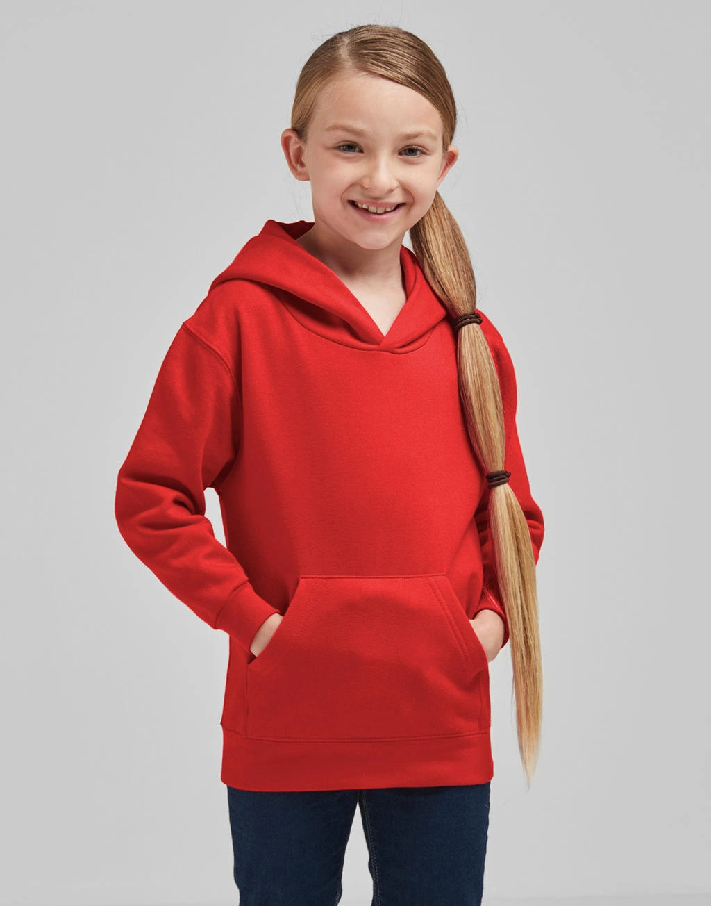 Hooded Sweatshirt Kids zum Besticken und Bedrucken mit Ihren Logo, Schriftzug oder Motiv.