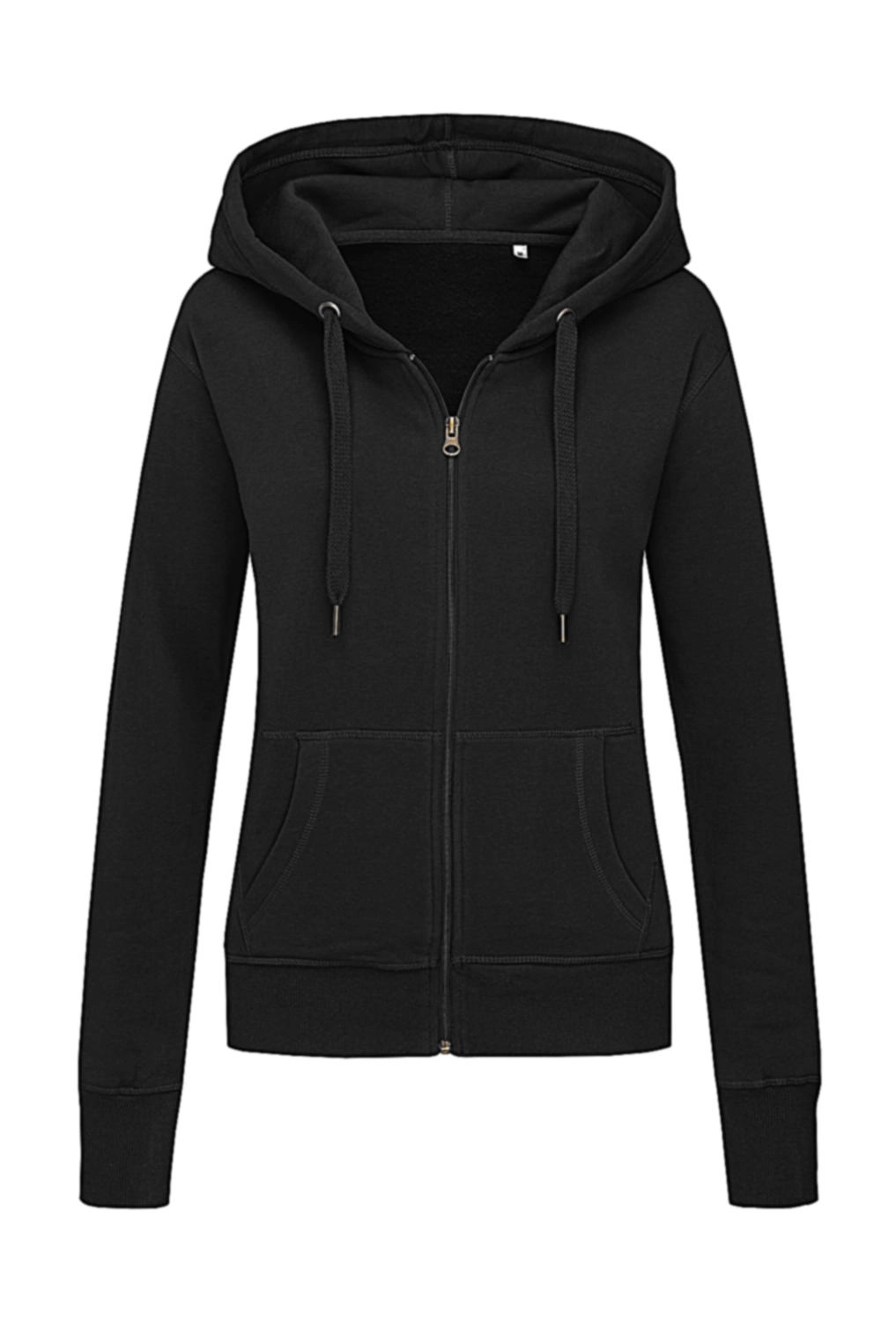 Sweat Jacket Select Women zum Besticken und Bedrucken in der Farbe Black Opal mit Ihren Logo, Schriftzug oder Motiv.
