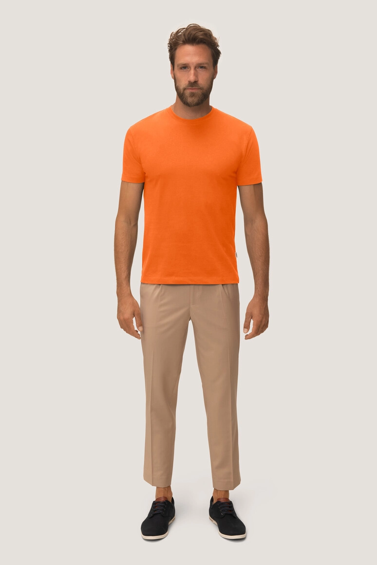 HAKRO T-Shirt Heavy zum Besticken und Bedrucken in der Farbe Orange mit Ihren Logo, Schriftzug oder Motiv.