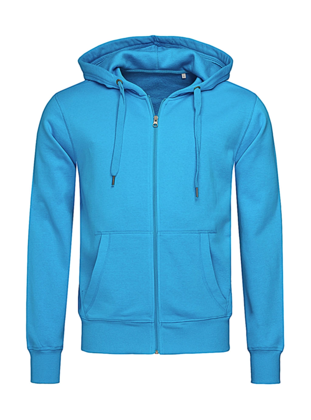 Sweat Jacket Select zum Besticken und Bedrucken in der Farbe Hawaii Blue mit Ihren Logo, Schriftzug oder Motiv.