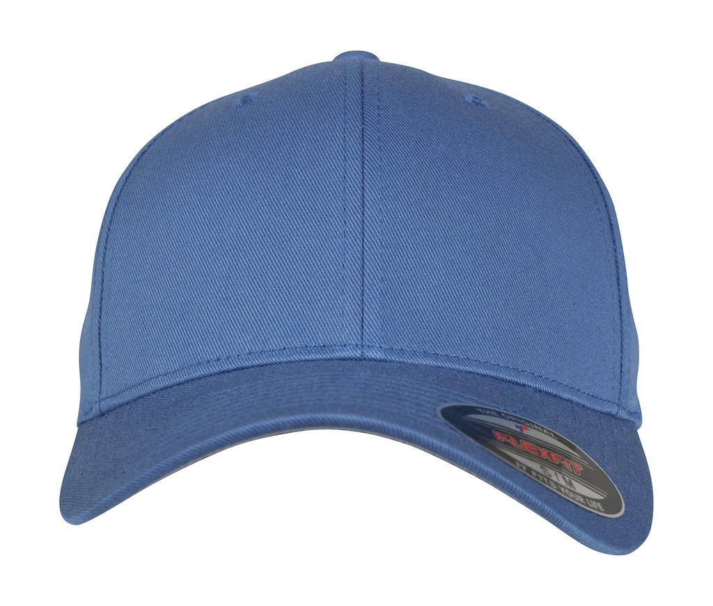 Wooly Combed Cap zum Besticken und Bedrucken in der Farbe Slate Blue mit Ihren Logo, Schriftzug oder Motiv.
