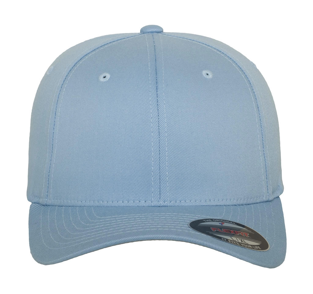 Wooly Combed Cap zum Besticken und Bedrucken in der Farbe Carolina Blue mit Ihren Logo, Schriftzug oder Motiv.