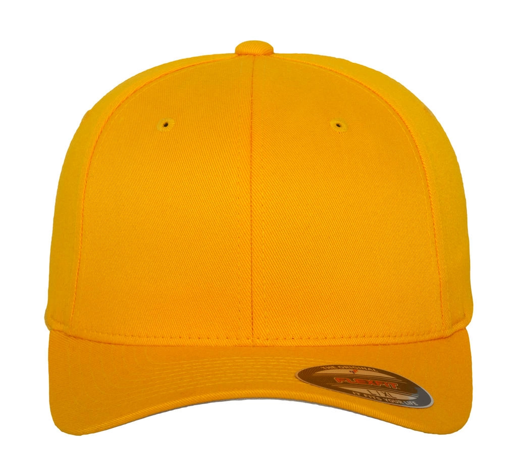 Wooly Combed Cap zum Besticken und Bedrucken in der Farbe Gold mit Ihren Logo, Schriftzug oder Motiv.