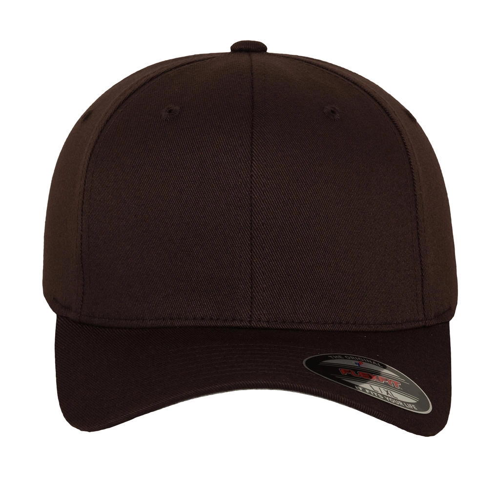 Wooly Combed Cap zum Besticken und Bedrucken in der Farbe Brown mit Ihren Logo, Schriftzug oder Motiv.