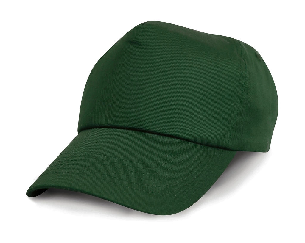 Cotton Cap zum Besticken und Bedrucken in der Farbe Bottle Green mit Ihren Logo, Schriftzug oder Motiv.