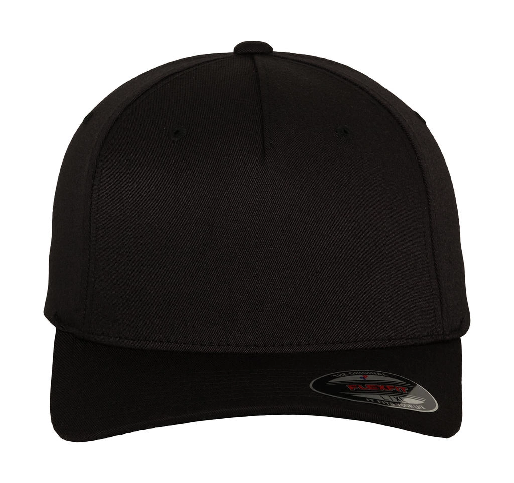Fitted Baseball Cap zum Besticken und Bedrucken in der Farbe Black mit Ihren Logo, Schriftzug oder Motiv.