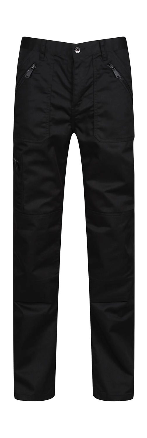 Pro Action Trousers (Short) zum Besticken und Bedrucken in der Farbe Black mit Ihren Logo, Schriftzug oder Motiv.