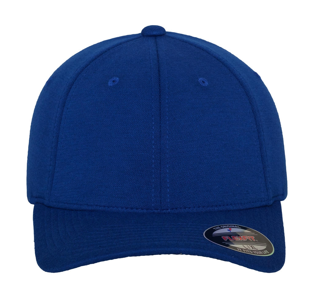 Double Jersey Cap zum Besticken und Bedrucken in der Farbe Royal mit Ihren Logo, Schriftzug oder Motiv.