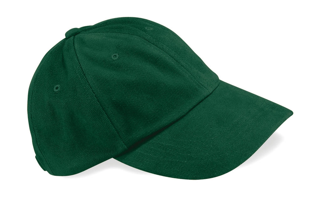 Low Profile Heavy Brushed Cotton Cap zum Besticken und Bedrucken in der Farbe Forest Green mit Ihren Logo, Schriftzug oder Motiv.