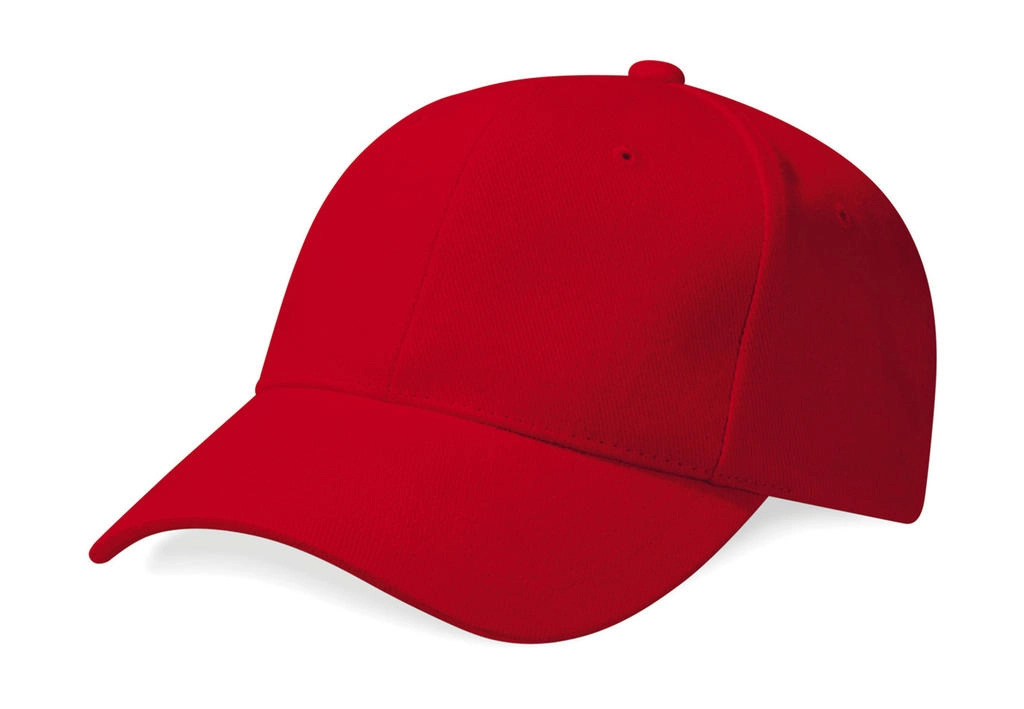 Pro-Style Heavy Brushed Cotton Cap zum Besticken und Bedrucken in der Farbe Classic Red mit Ihren Logo, Schriftzug oder Motiv.