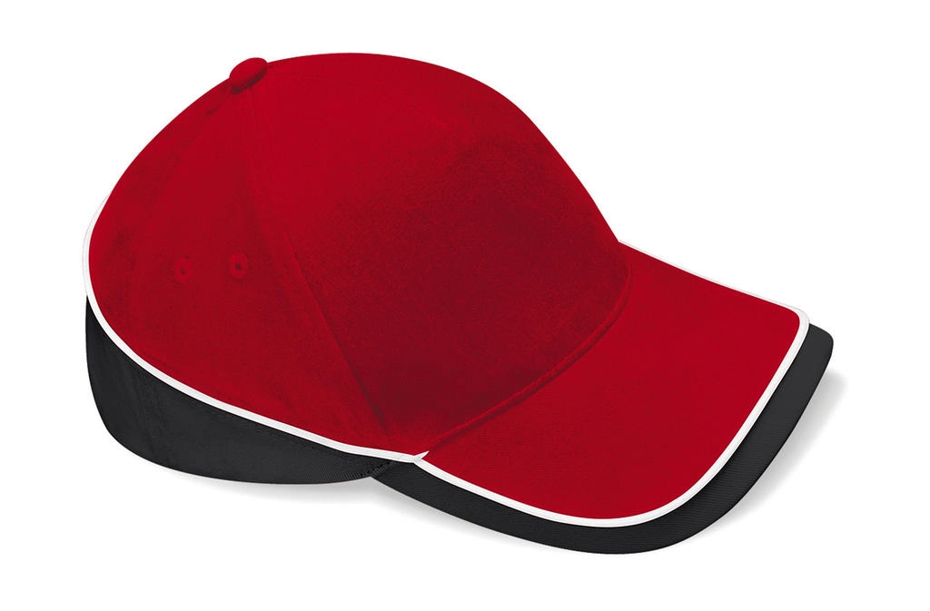 Teamwear Competition Cap zum Besticken und Bedrucken in der Farbe Classic Red/Black/White mit Ihren Logo, Schriftzug oder Motiv.