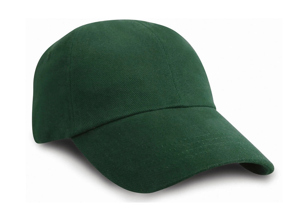 Low Profile Brushed Cotton Cap zum Besticken und Bedrucken in der Farbe Forest Green mit Ihren Logo, Schriftzug oder Motiv.