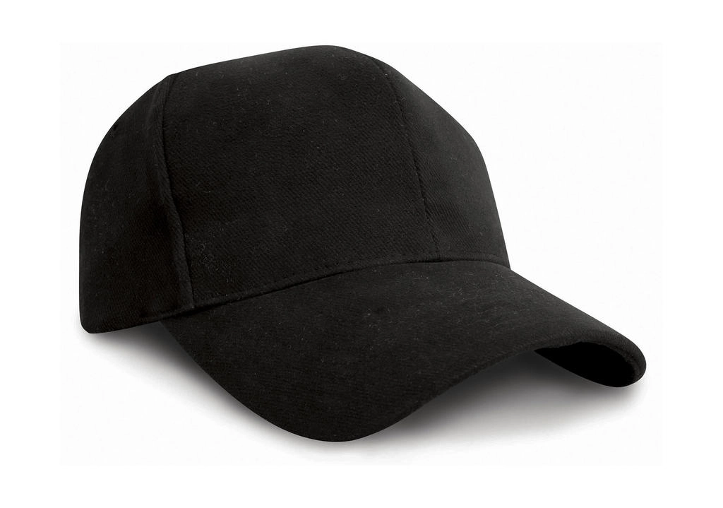 Pro-Style Heavy Cotton Cap zum Besticken und Bedrucken in der Farbe Black mit Ihren Logo, Schriftzug oder Motiv.