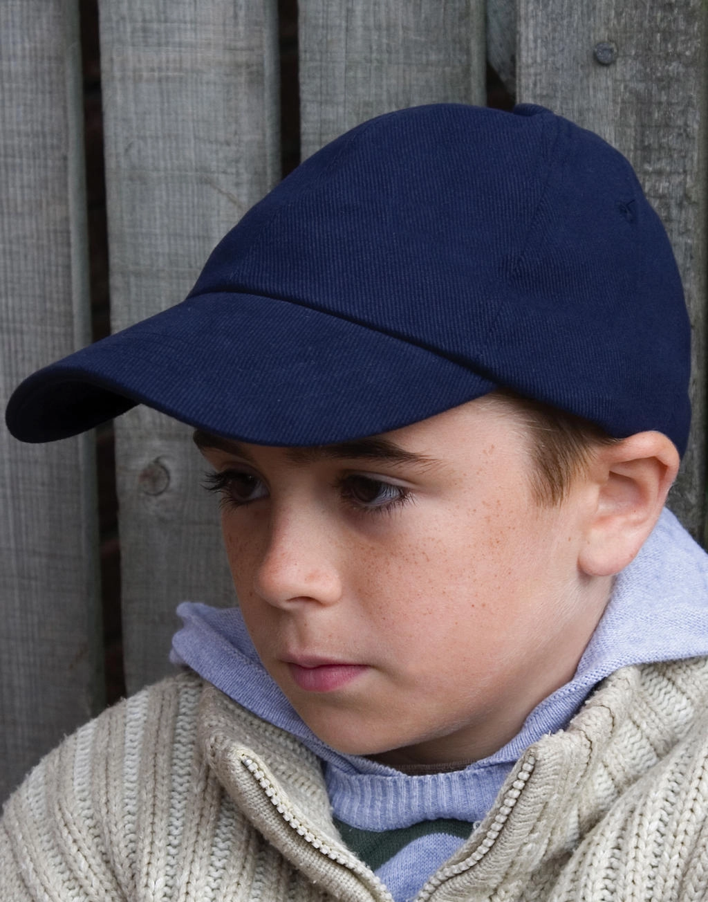 Junior Brushed Cotton Cap zum Besticken und Bedrucken mit Ihren Logo, Schriftzug oder Motiv.