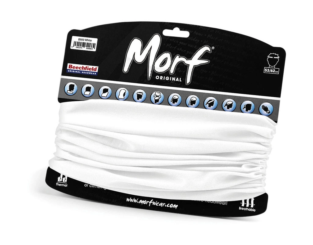 Morf™ Original zum Besticken und Bedrucken in der Farbe White mit Ihren Logo, Schriftzug oder Motiv.