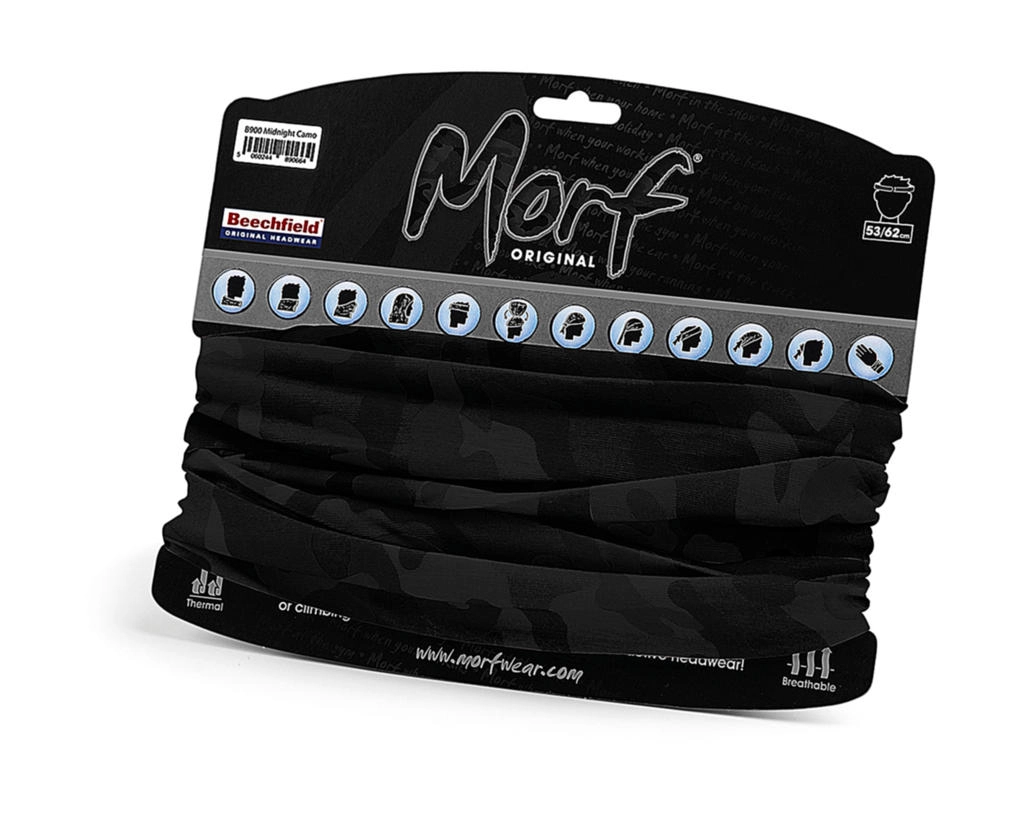 Morf™ Original zum Besticken und Bedrucken in der Farbe Midnight Camo mit Ihren Logo, Schriftzug oder Motiv.
