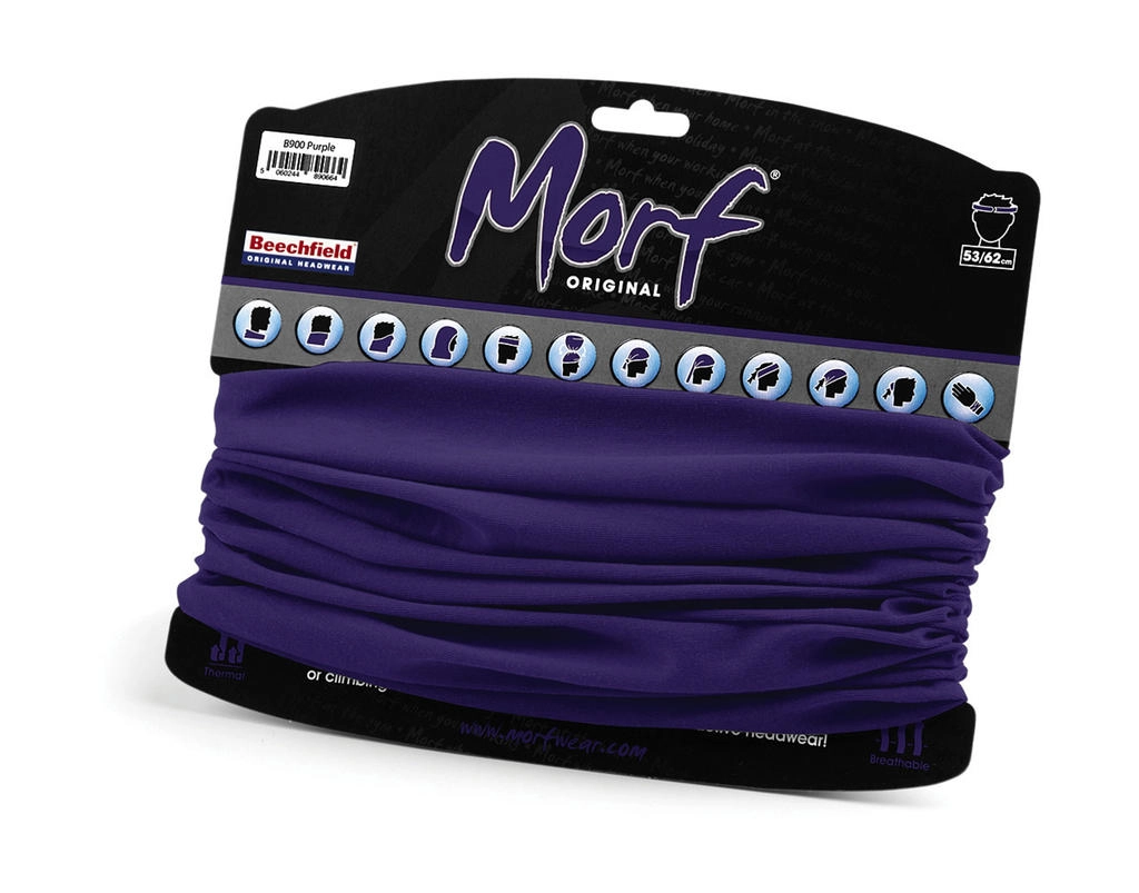 Morf™ Original zum Besticken und Bedrucken in der Farbe Purple mit Ihren Logo, Schriftzug oder Motiv.