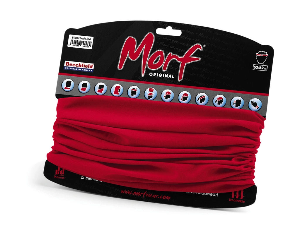 Morf™ Original zum Besticken und Bedrucken in der Farbe Classic Red mit Ihren Logo, Schriftzug oder Motiv.