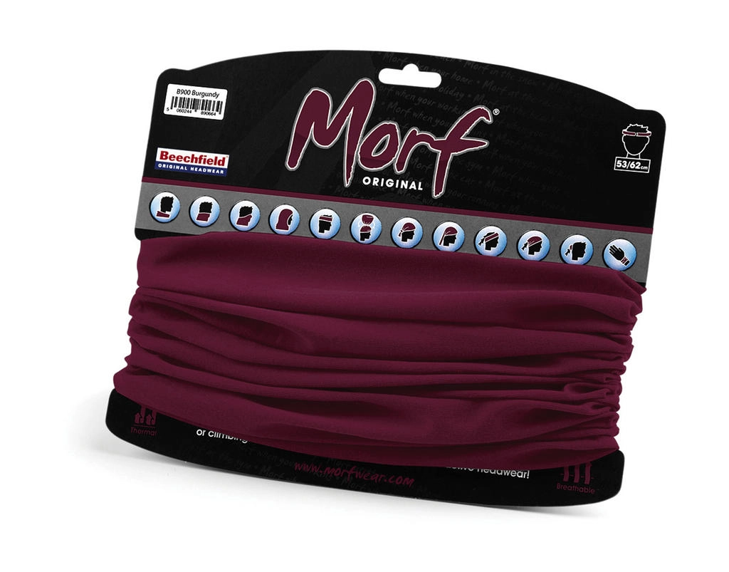 Morf™ Original zum Besticken und Bedrucken in der Farbe Burgundy mit Ihren Logo, Schriftzug oder Motiv.