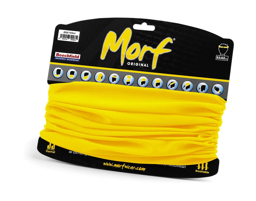 Morf™ Original zum Besticken und Bedrucken in der Farbe Yellow mit Ihren Logo, Schriftzug oder Motiv.